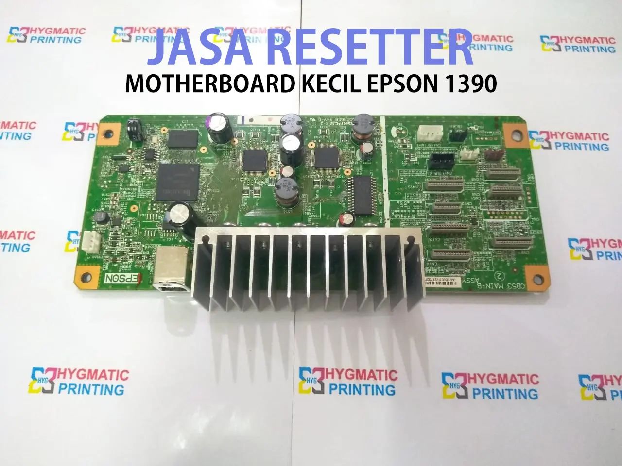 HYGMATIC Jasa Resetter Motherboard Kecil Epson 1390 Original Baru Siap Pakai untuk DTG Printing