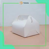 Gambar Tokodus TKI - Gable Box/Box Jinjing 20x15x8 cm Ivory Roti Kue Kering Snack dan Hampers dari Tokodus TKI Kab. Bandung 4 Tokopedia