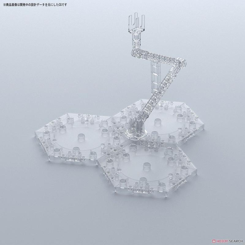 Action Base 4 Clear Gundam 3