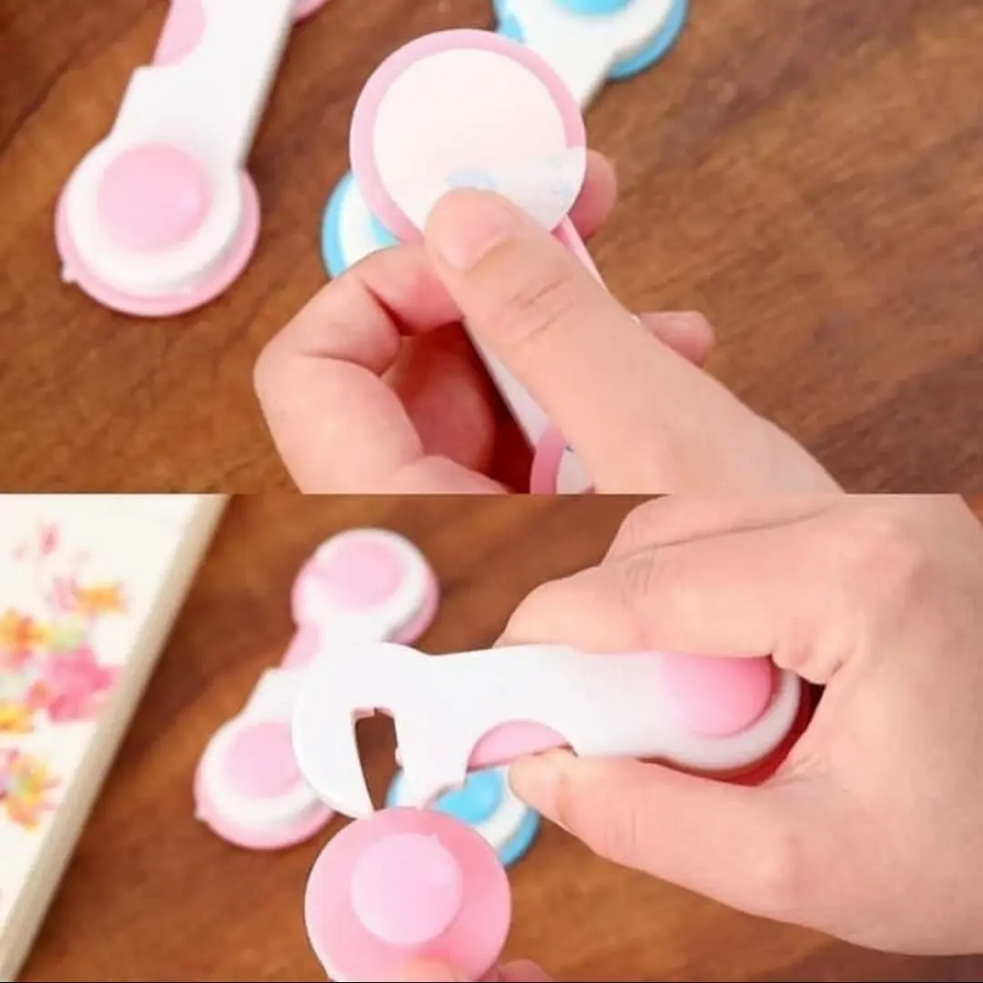 Kunci Pengaman Pintu Laci Lemari Pakaian Kulkas Baby Safety Lock Murah