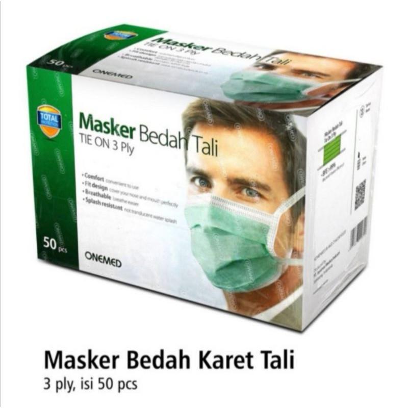 surgical mask tie / masker tali onemed tie 3-apply