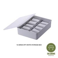 Gambar EN LIVING 10 GRIDS Off-White Storage Box / Kotak Multifungsi dari EN LIVING Kota Bandung 2 Tokopedia