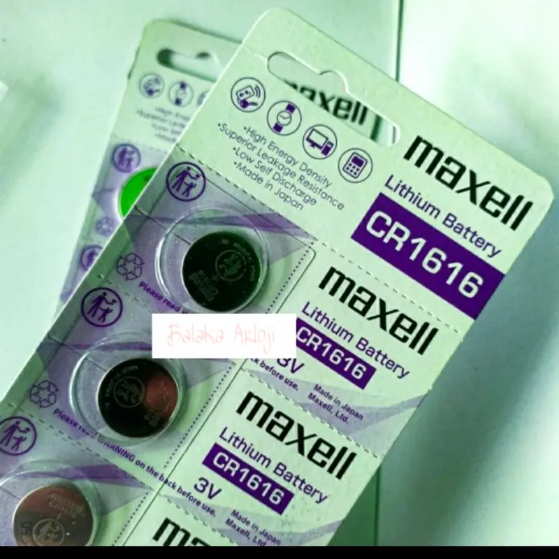 baterai remote mobil cr1616 3volt origial japan 4