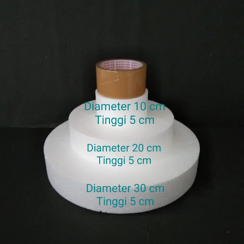 Dummy Cake Styrofoam Set Sesuai Gambar (P)