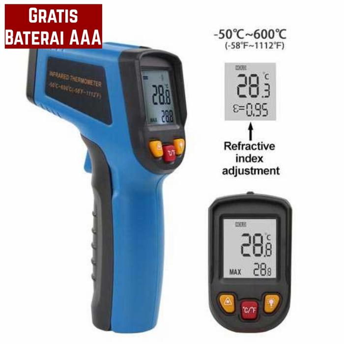 Termometer Jual Termometer Digital Thermometer Food Cooking Infrared Non Contact ...