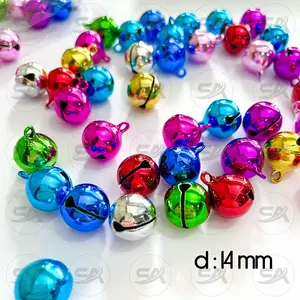 LONCENG KERINCING 14mm (1 BKS isi 10pc) BEL KELINTINGAN KERINCINGAN WARNA KALUNG KUCING