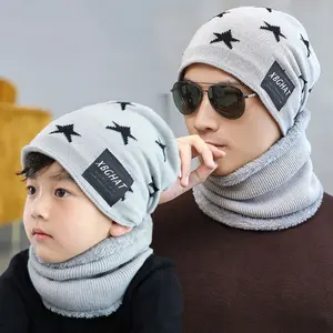 Promo Kupluk Set Dewasa & Anak Plus Syal Bulu / Topi Winter Lembut