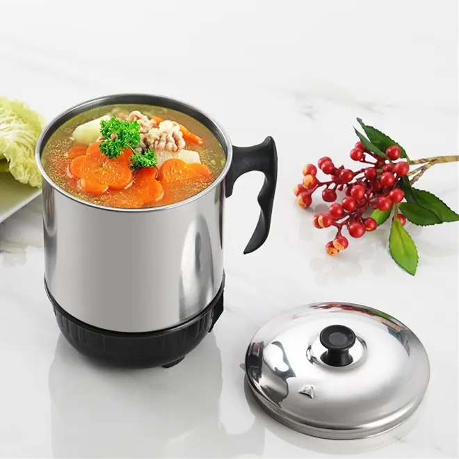 Teko Listrik Pemanas Air Stainless Steel Mug Elektrik Electric Kettle 1