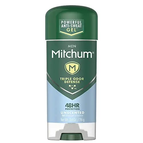 Mitchum Men Antiperspirant GEL UNSCENTED 96 gr 3.4 oz