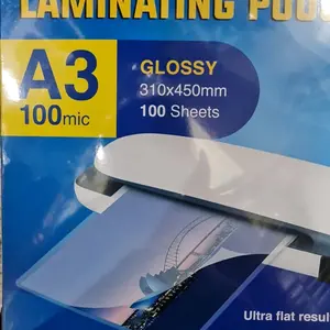 Plastic laminating A3 harga/pak(100lb)