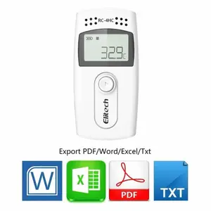 Elitech RC-4HC USB Temperature and Humidity Data Logger 16000 Points