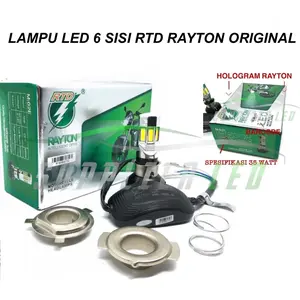 Lampu LED Motor Mobil RTD 6 Sisi AC DC Car Kendaraan