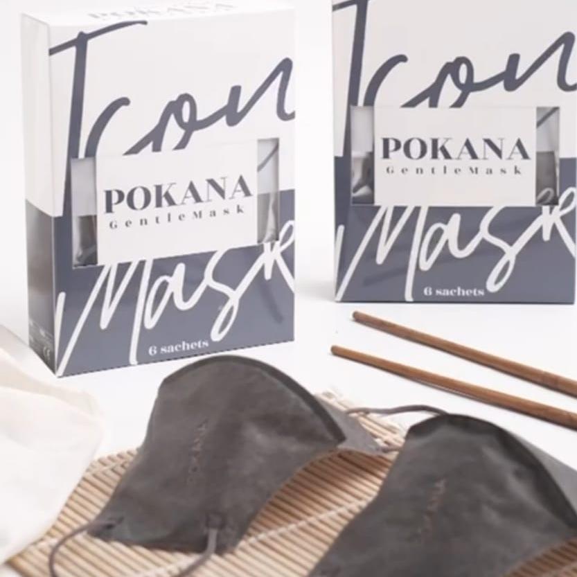 Masker Medis Pokana Gentle Mask 4 Ply - SACHET - Redwood