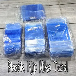 Plastik Klip Mika Tebal Plastic Clip Tebal Accessories Permata Satuan