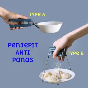 TB Anti Hot Clip Peganggan Anti Panas Mangkok Piring Penjapit