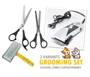 Gunting cukur trimmer clipper anjing dan kucing | Grooming kit