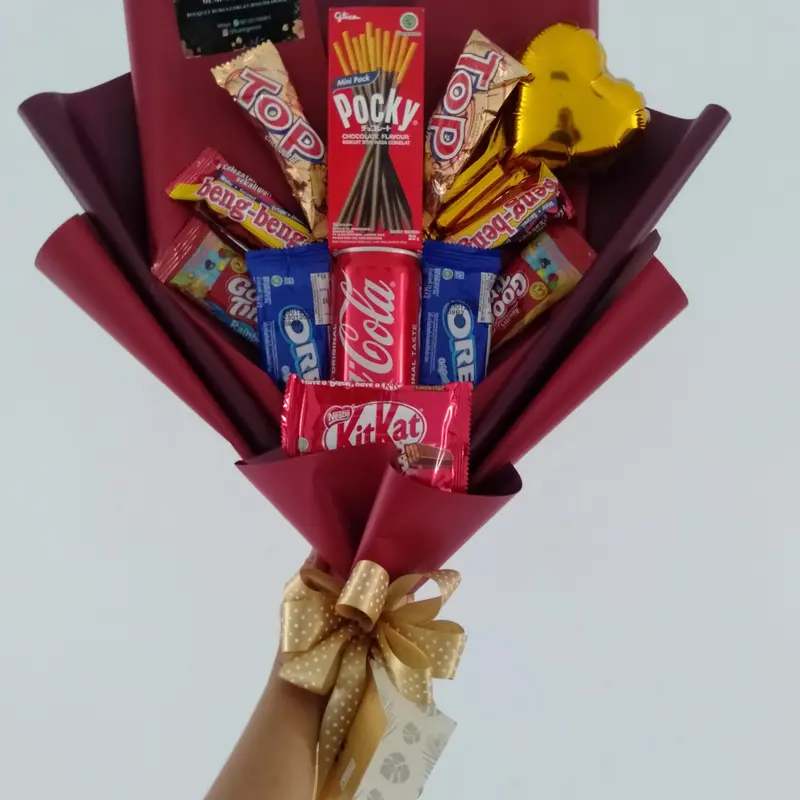 Paket Buket Snack Boneka , Buket snack, buket boneka, buket wisuda 3