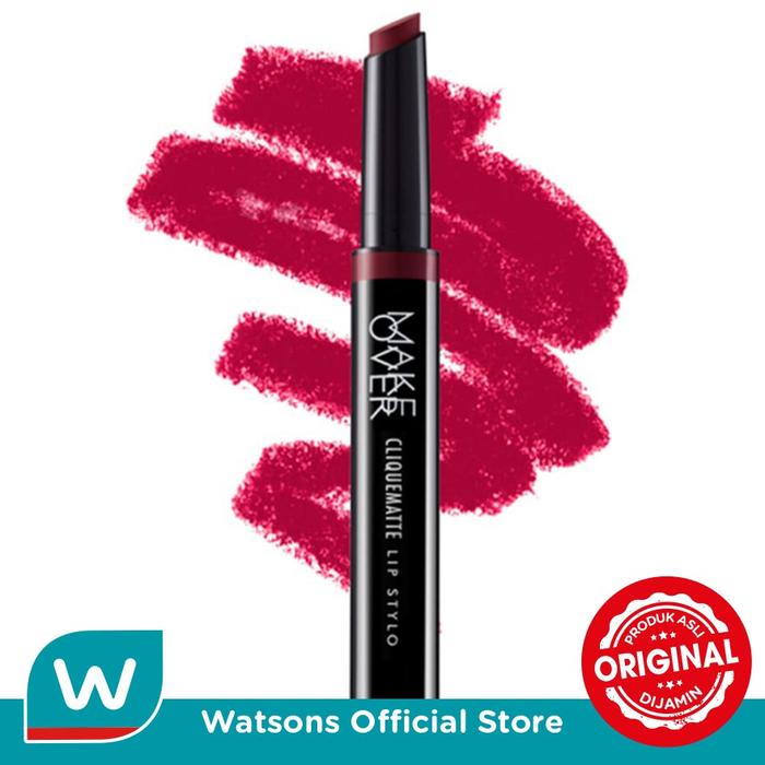 Gambar Make Over Cliquematte Lip Stylo 209 Royale 2g dari Watsons Indonesia Official Store Kab. Tangerang Tokopedia