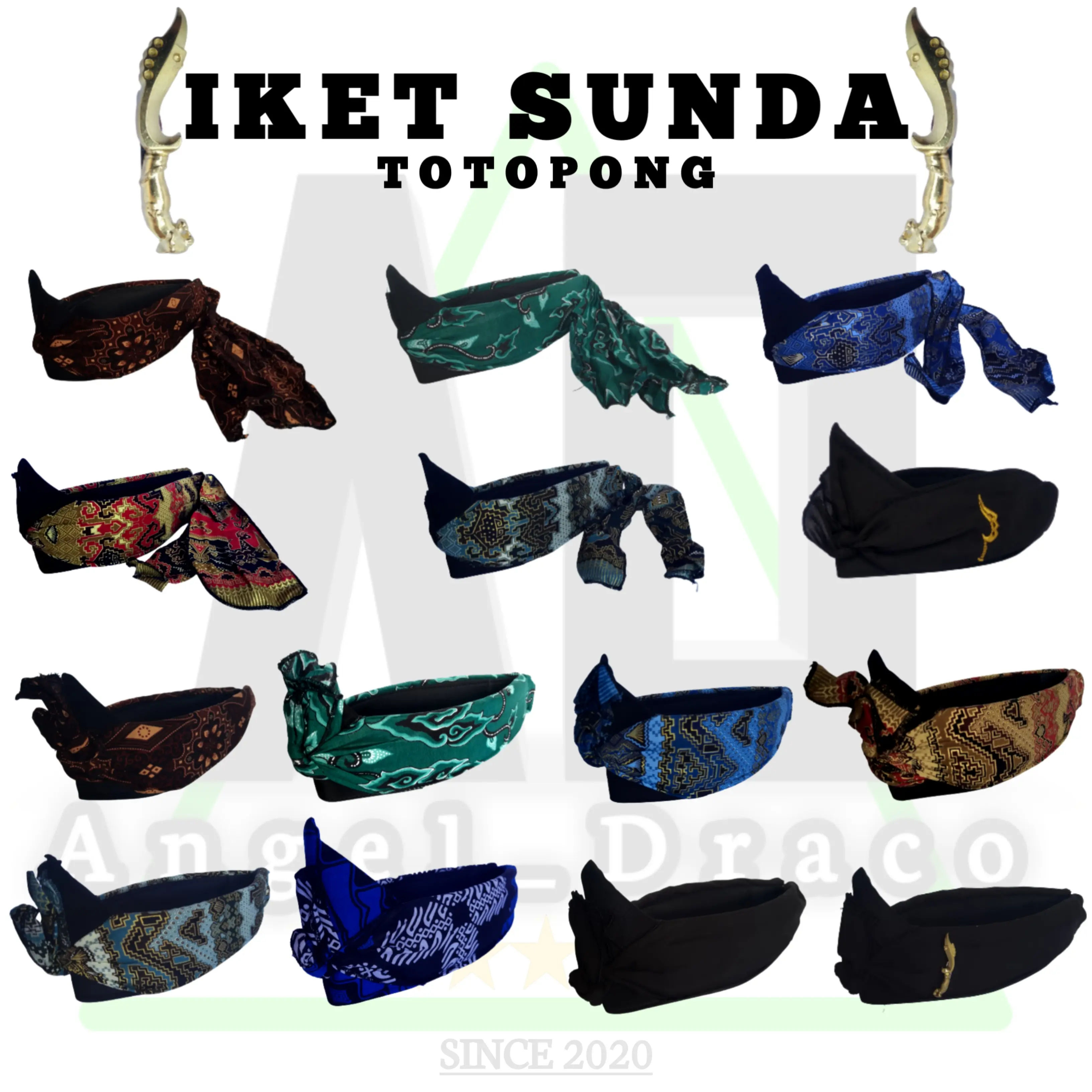 IKET SUNDA MURAH TERLARIS / TOTOPONG / IKET KEPALA