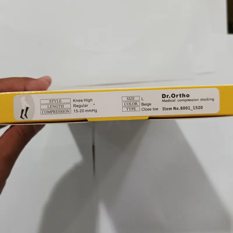 Stocking Varises Under Knee Closed Toes Dr Ortho A-8001 3