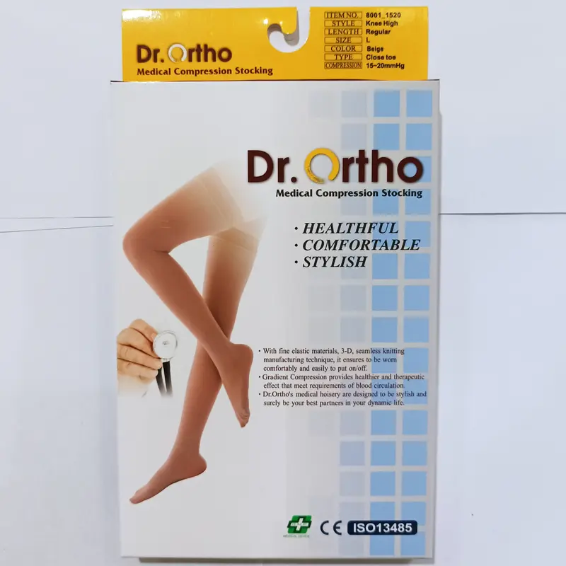 Stocking Varises Under Knee Closed Toes Dr Ortho A-8001 1