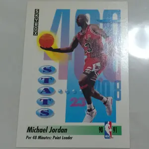 kartu basket mj 1991-92 skybox #307
