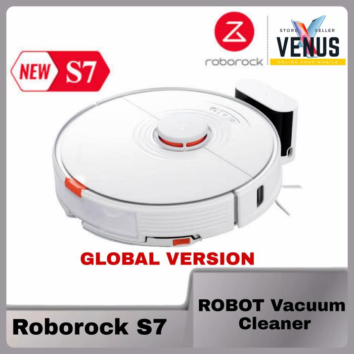 Gambar Roborock S7 Robot Vacuum Cleaner 2500pa Sonic Mopping dari Venus Mobile Kota Administrasi Jakarta Barat Tokopedia