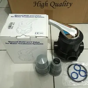 Kepala Tabung FRP 3 way / 3 Way Valve Filter AIr / head manual 3way