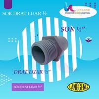 Gambar Valve Socket ½" Langgeng Sok Drat Luar SDL Fiting PVC dari Lucyandri Official Kab. Tangerang 2 Tokopedia