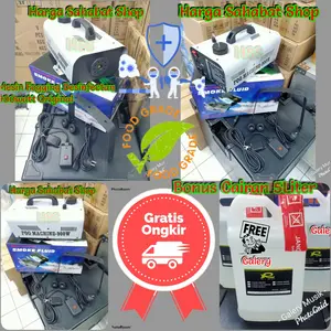 mesin Fogging 900w free cairan Desinfectan foodgrade 5Liter Redsun