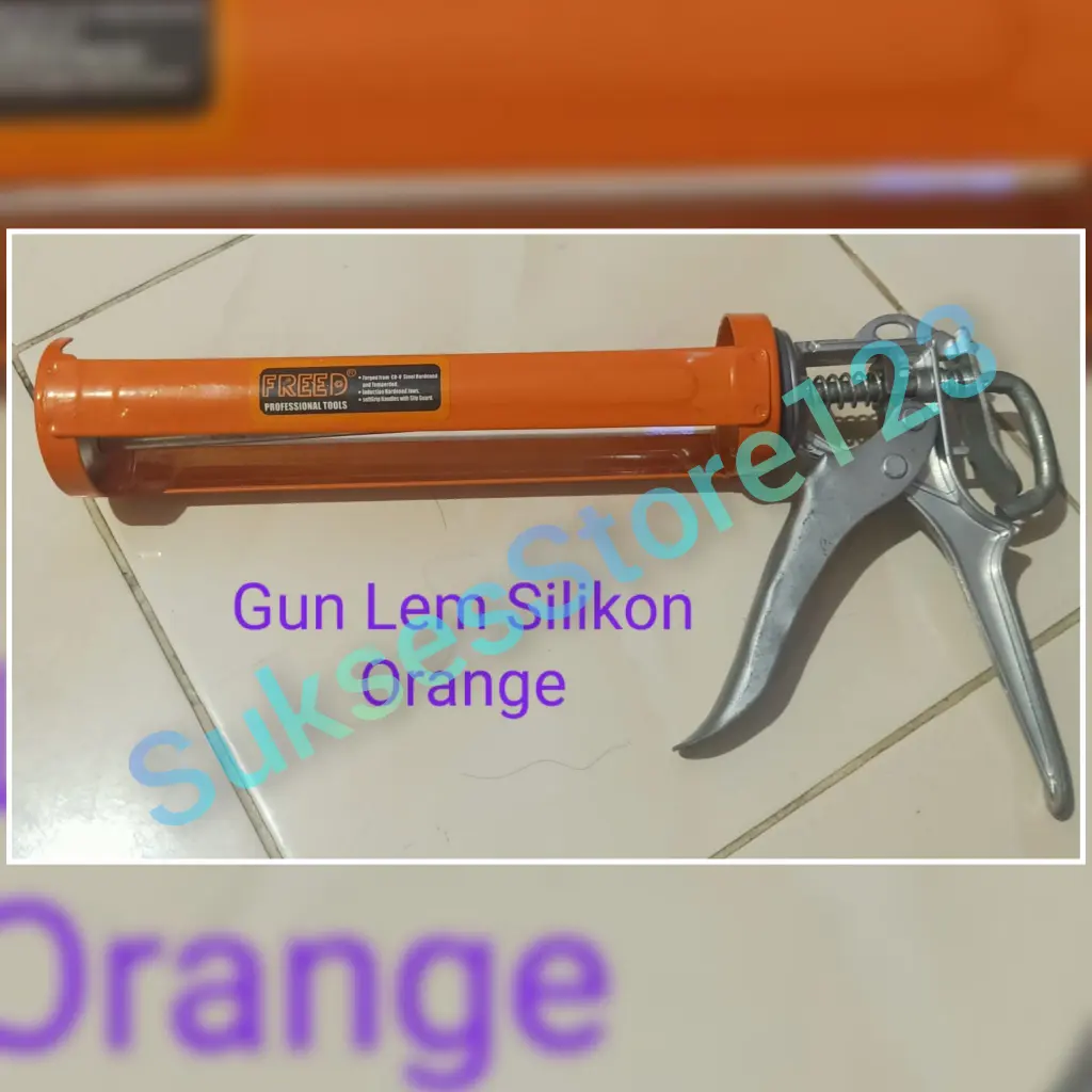 Freed Alat Tembak Silicone / Tembakan Lem Kaca / Sealant Caulking Gun