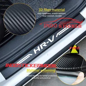 stiker Sillplate mobil hrv sticker karbon 3d sill plate mobil hrv 4pcs
