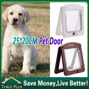 Pet Door Pintu Anjing Kucing hewan ukuran 25*20 CM