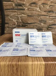 Alkohol Swab One Swabs kapas tisu alkohol antiseptik - Per strip