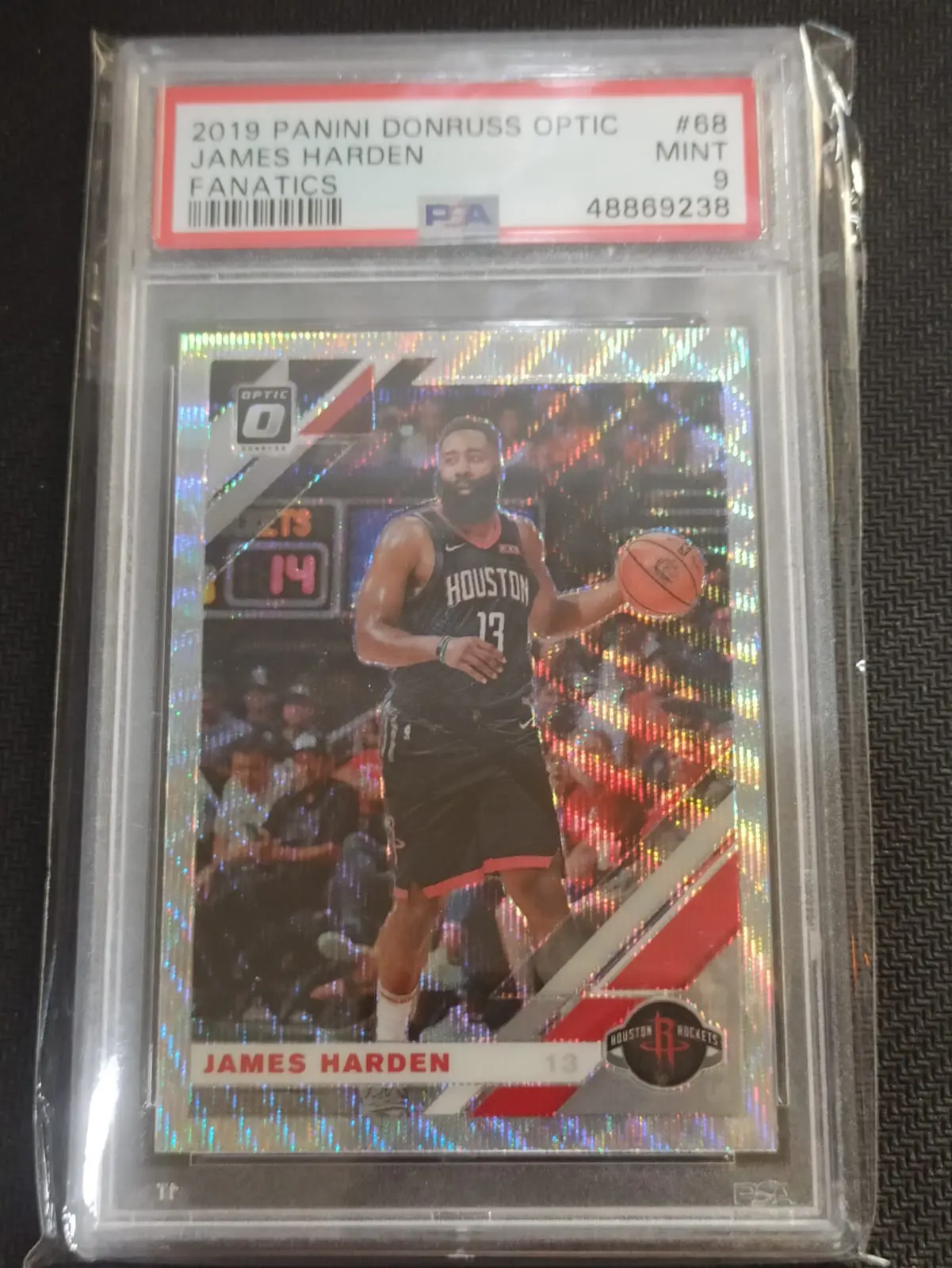 2019-20 PANINI OPTIC JAMES HARDEN FANATICS