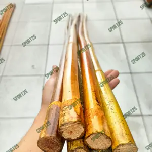 Tongkat Toya Rotan / Tongkat Rotan / Kayu Rotan Beladiri Wushu 200 cm