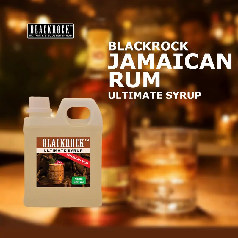 Blackrock Jamaican Rum Ultimate Syrup 900 ml - sirup rasa rum 2
