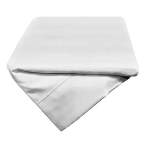 Duvet Cover Hotel Putih Salur Emboss 220x230cm