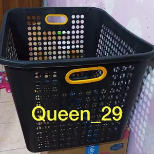keranjang laundry besar-Hitam lebih kokoh
