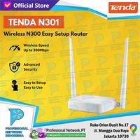 Gambar Tenda N301 Wireless Router 300Mbps 4 Port 2 Antenna dari Profesional Network Kota Administrasi Jakarta Pusat 2 Tokopedia