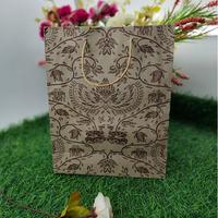 Gambar Tas Kertas Belanja Kraft Coklat Kado Souvenir 19 x 8 x 22,5 Asr 2 G3 dari Rahmah Tas Kertas dan Kemasan Kab. Sleman 2 Tokopedia