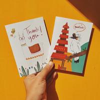 Gambar SANCRAFT - Kartu Ucapan Thank You & Goodluck dari SANCRAFT ID Kota Administrasi Jakarta Timur 1 Tokopedia