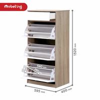 Gambar Mobeliving - Lemari Sepatu Hanover dari Mobeliving Furniture Kab. Bogor 3 Tokopedia