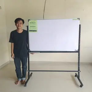 papan tulis kantor 80x120cm single face
