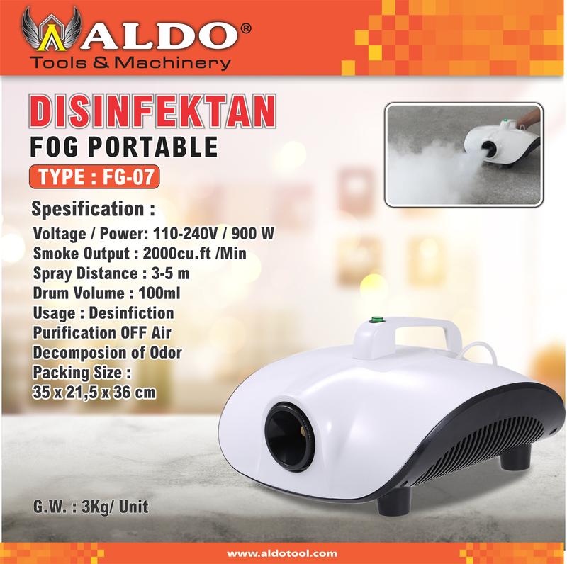 Mesing Fogging Disinfektan merk ALDO 0