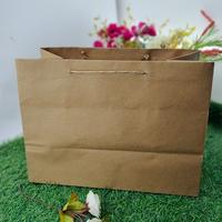 Gambar Tas Kertas Kraft Coklat Polos Belanja Hadiah Kado 36,5 x 17,5 x 27 dari Rahmah Tas Kertas dan Kemasan Kab. Sleman 3 Tokopedia
