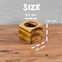 Gambar Kotak - Pot Kayu Geometris dari Tumbuh Sepetak Kota Depok 2 Tokopedia