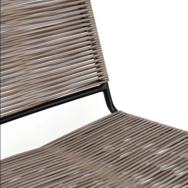 Midsommar Kursi Makan Sandaran Tangan Luar Ruangan Teras Dining Chair 4