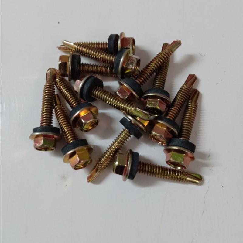 Baut / Skrup Roofing ukuran 12 x 25 (2,5cm) - Sekrup Rumping - Shop ...