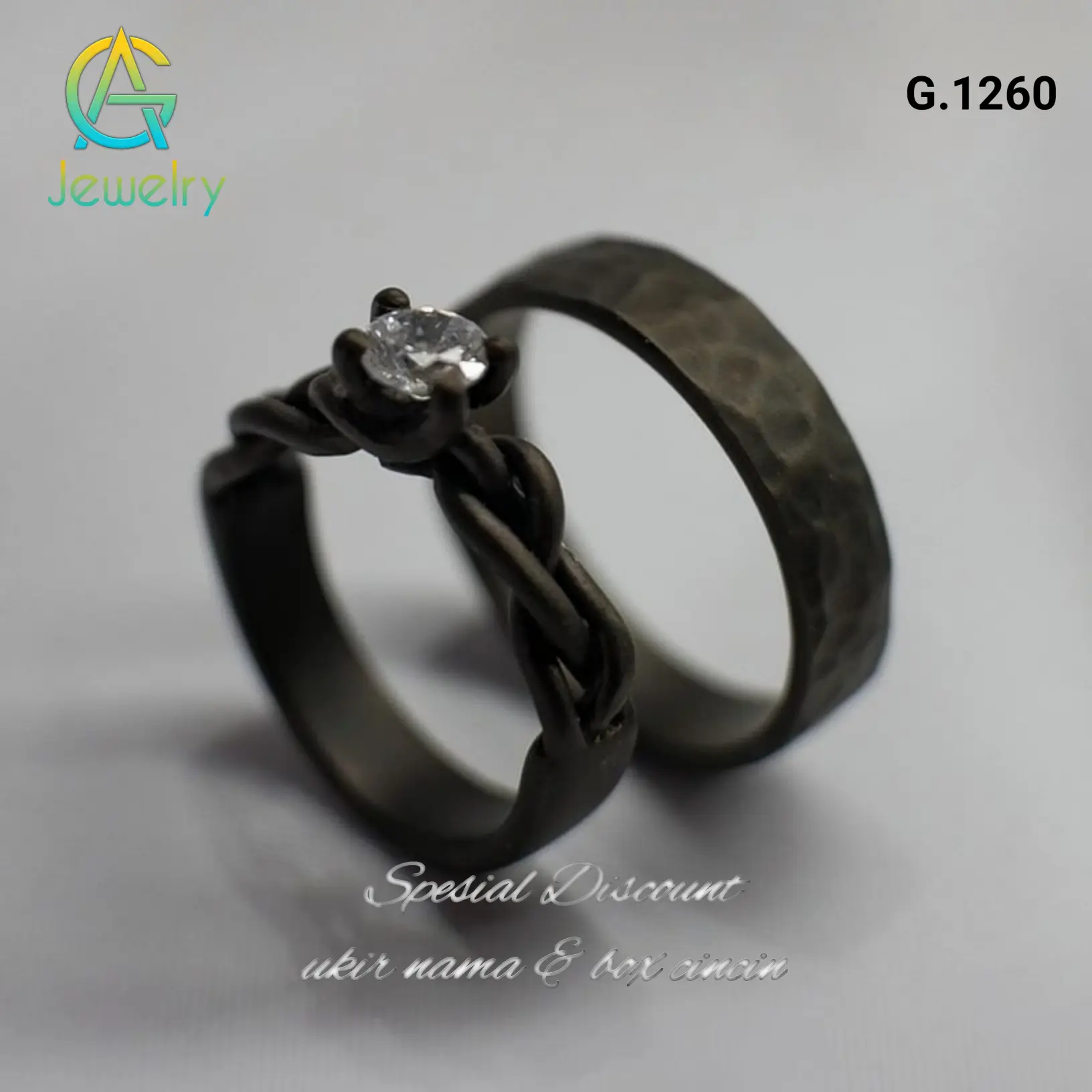 Cincin Kawin Cincin Nikah Perak G1260